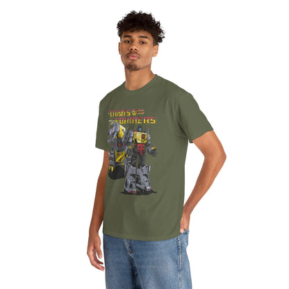 Vintage Transformers Parody T-Shirt | 80s Robot Graphic Tee