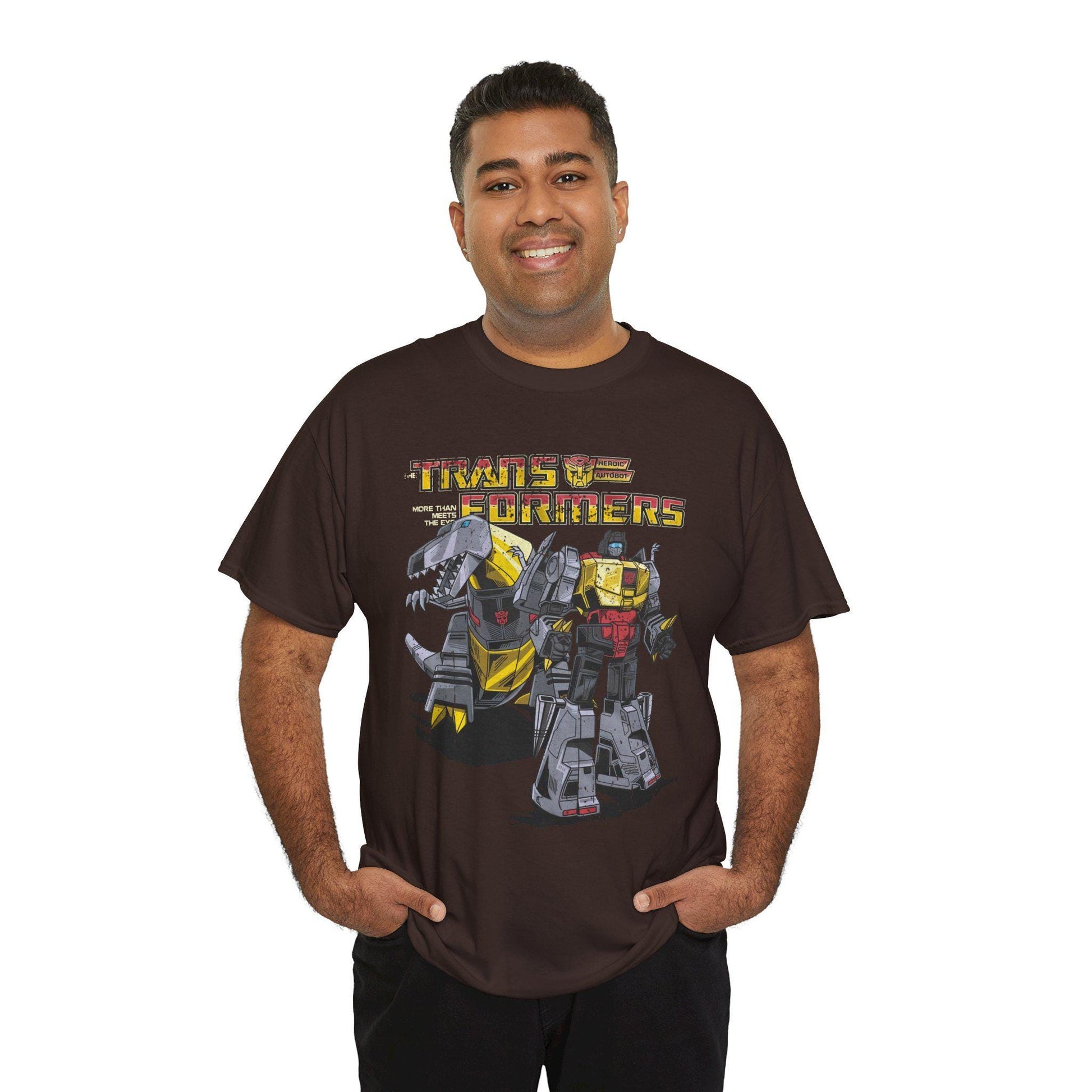 Vintage Transformers Parody T-Shirt | 80s Robot Graphic Tee