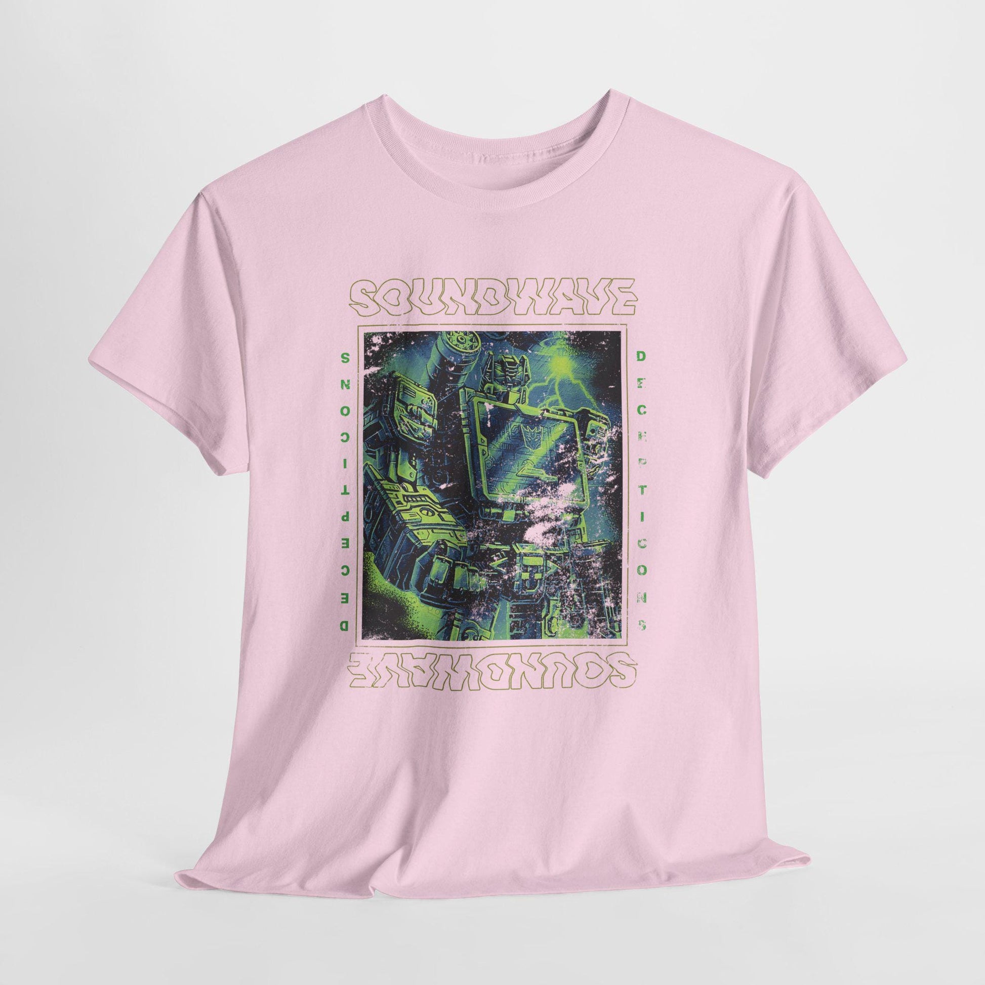 Vintage Soundwave Shirt | Retro Transformers Decepticon Tee | Distressed 80s Cartoon Robot T-Shirt