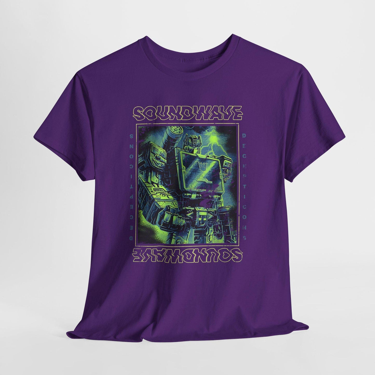 Vintage Soundwave Shirt | Retro Transformers Decepticon Tee | 80s Cartoon Robot T-Shirt