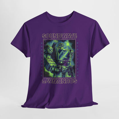 Vintage Soundwave Shirt | Retro Transformers Decepticon Tee | 80s Cartoon Robot T-Shirt