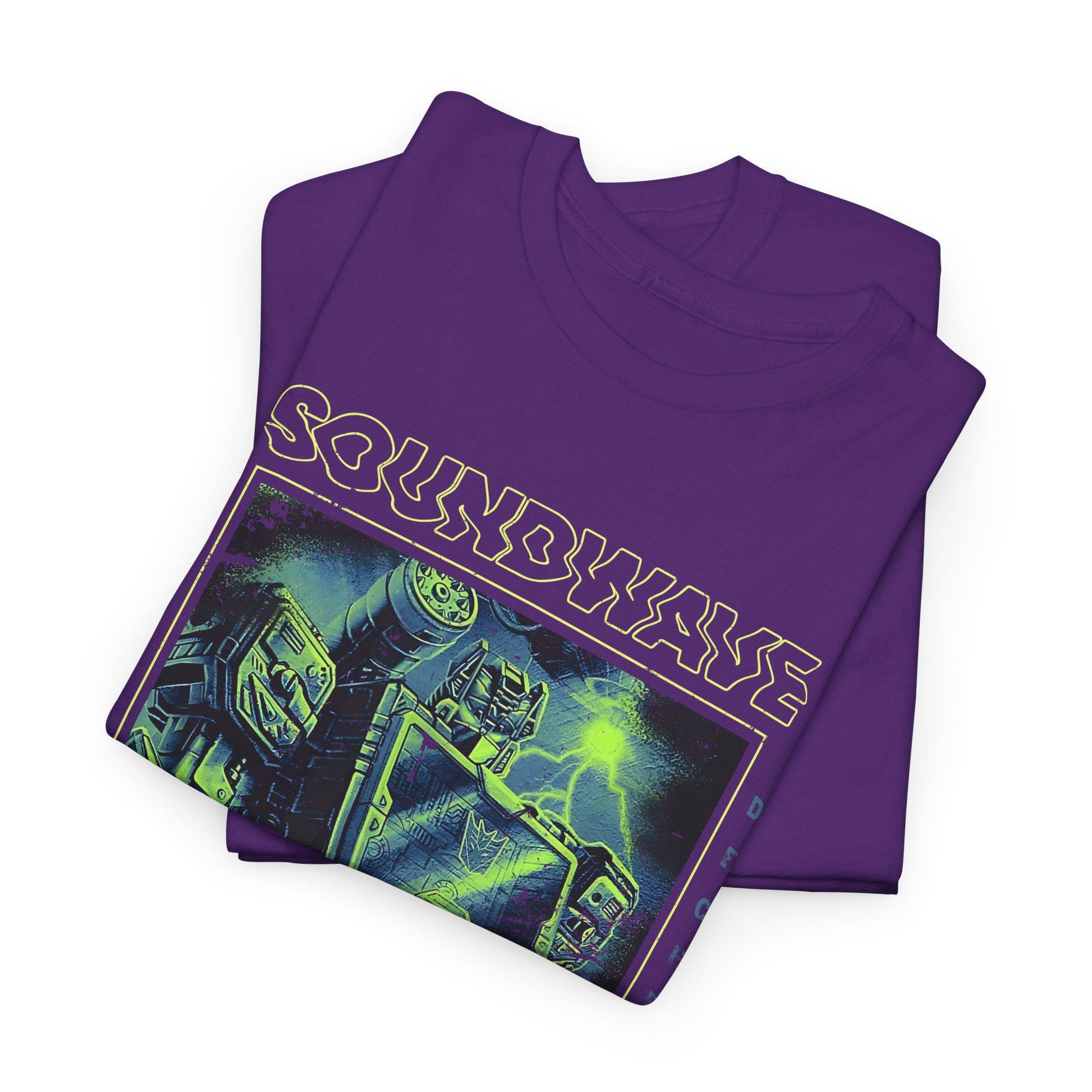 Vintage Soundwave Shirt | Retro Transformers Decepticon Tee | 80s Cartoon Robot T-Shirt