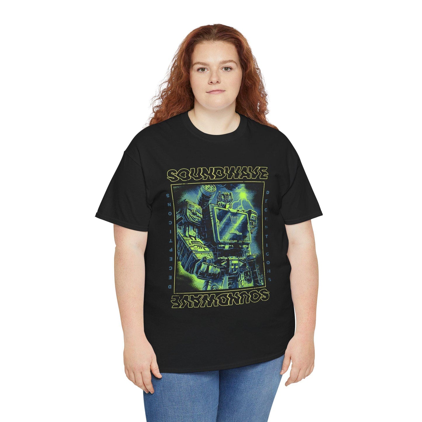Vintage Soundwave Shirt | Retro Transformers Decepticon Tee | 80s Cartoon Robot T-Shirt