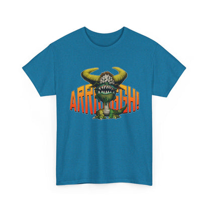 Cave Beast of Arrrgh T-Shirt | Retro Fantasy Monster Tee | Distressed Vintage Graphic Shirt