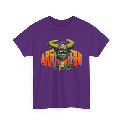 Cave Beast of Arrrgh T-Shirt | Retro Fantasy Monster Tee | Distressed Vintage Graphic Shirt