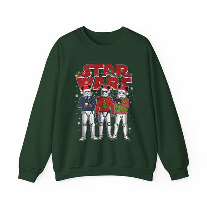 Stormtrooper Ugly Christmas Sweatshirt | Star Wars Holiday Sweater | Funny Stormtroopers Xmas Shirt