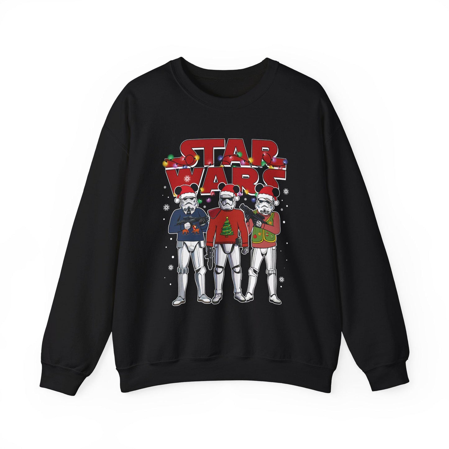 Stormtrooper Ugly Christmas Sweatshirt | Star Wars Holiday Sweater | Funny Stormtroopers Xmas Shirt