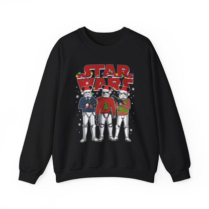 Stormtrooper Ugly Christmas Sweatshirt | Star Wars Holiday Sweater | Funny Stormtroopers Xmas Shirt