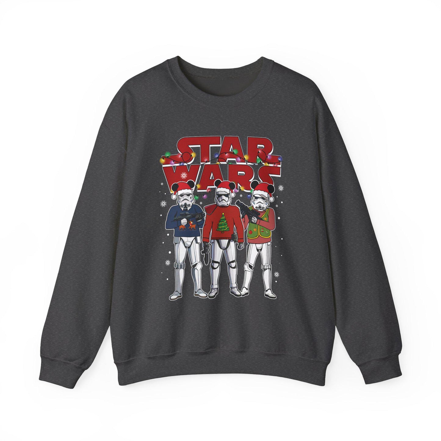 Stormtrooper Ugly Christmas Sweatshirt | Star Wars Holiday Sweater | Funny Stormtroopers Xmas Shirt