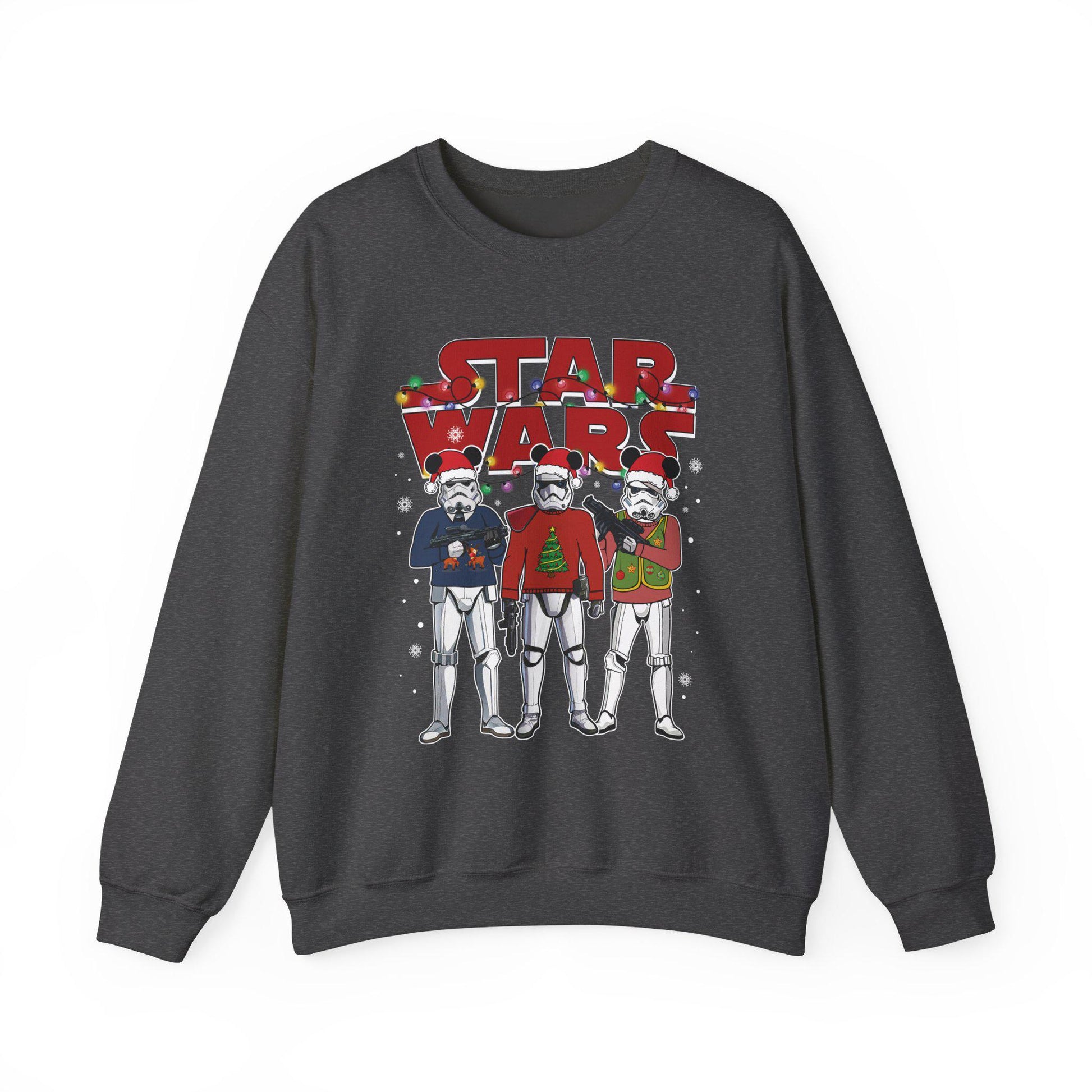 Stormtrooper Ugly Christmas Sweatshirt | Star Wars Holiday Sweater | Funny Stormtroopers Xmas Shirt