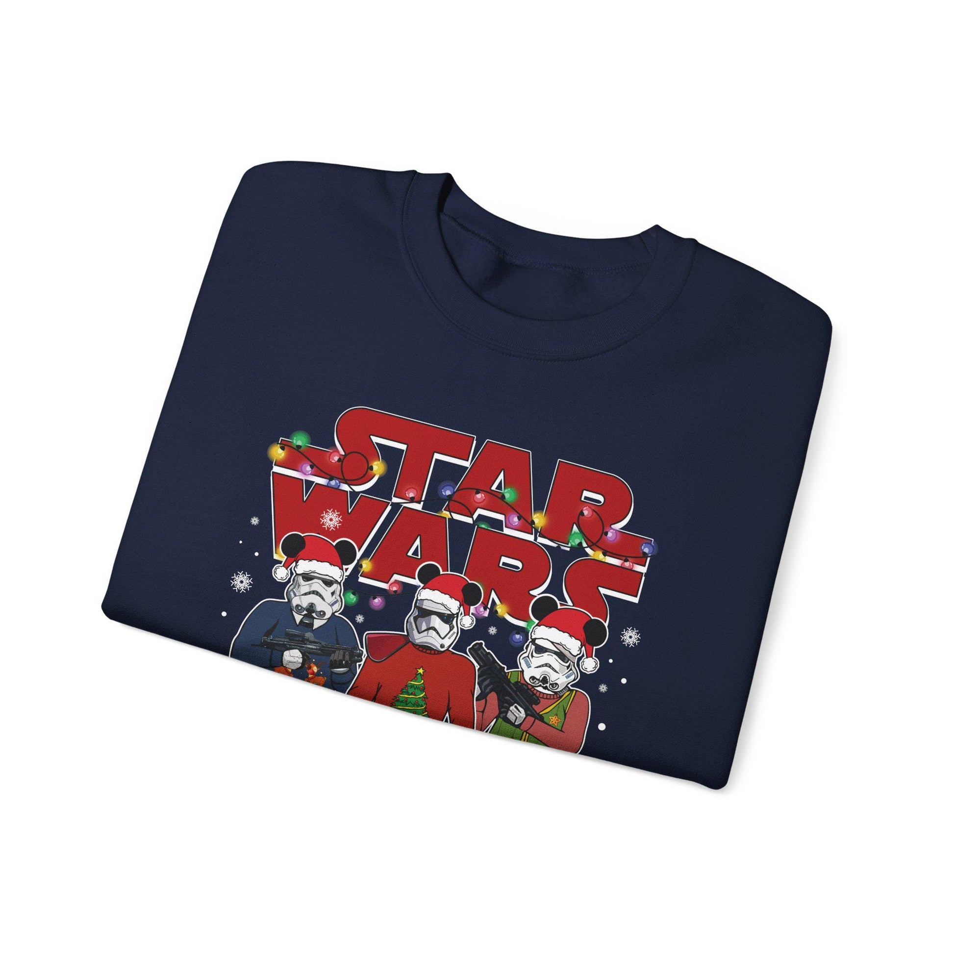 Stormtrooper Ugly Christmas Sweatshirt | Star Wars Holiday Sweater | Funny Stormtroopers Xmas Shirt