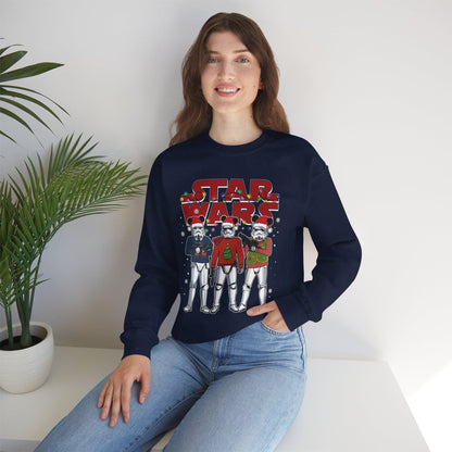 Stormtrooper Ugly Christmas Sweatshirt | Star Wars Holiday Sweater | Funny Stormtroopers Xmas Shirt