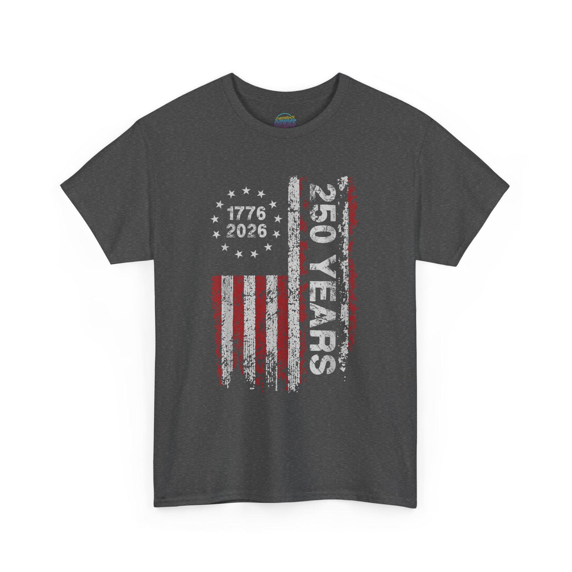 250th Anniversary Shirt | 1776 2026 Patriotic T Shirt | Vintage USA Flag Tee | America 250 Years Gift