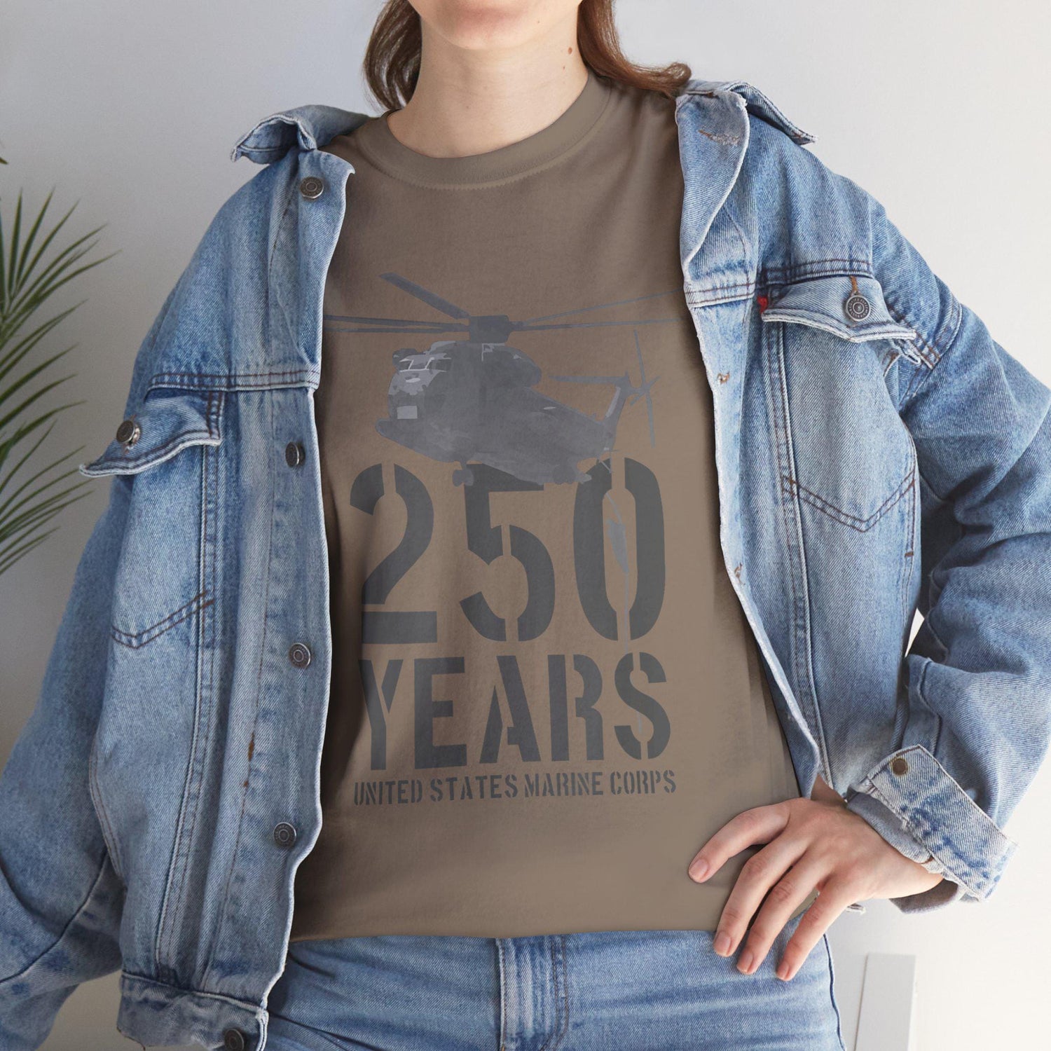 250 Years Military Tee | Helicopter Graphic Shirt | 250th Anniversary Design | Veteran Gift
