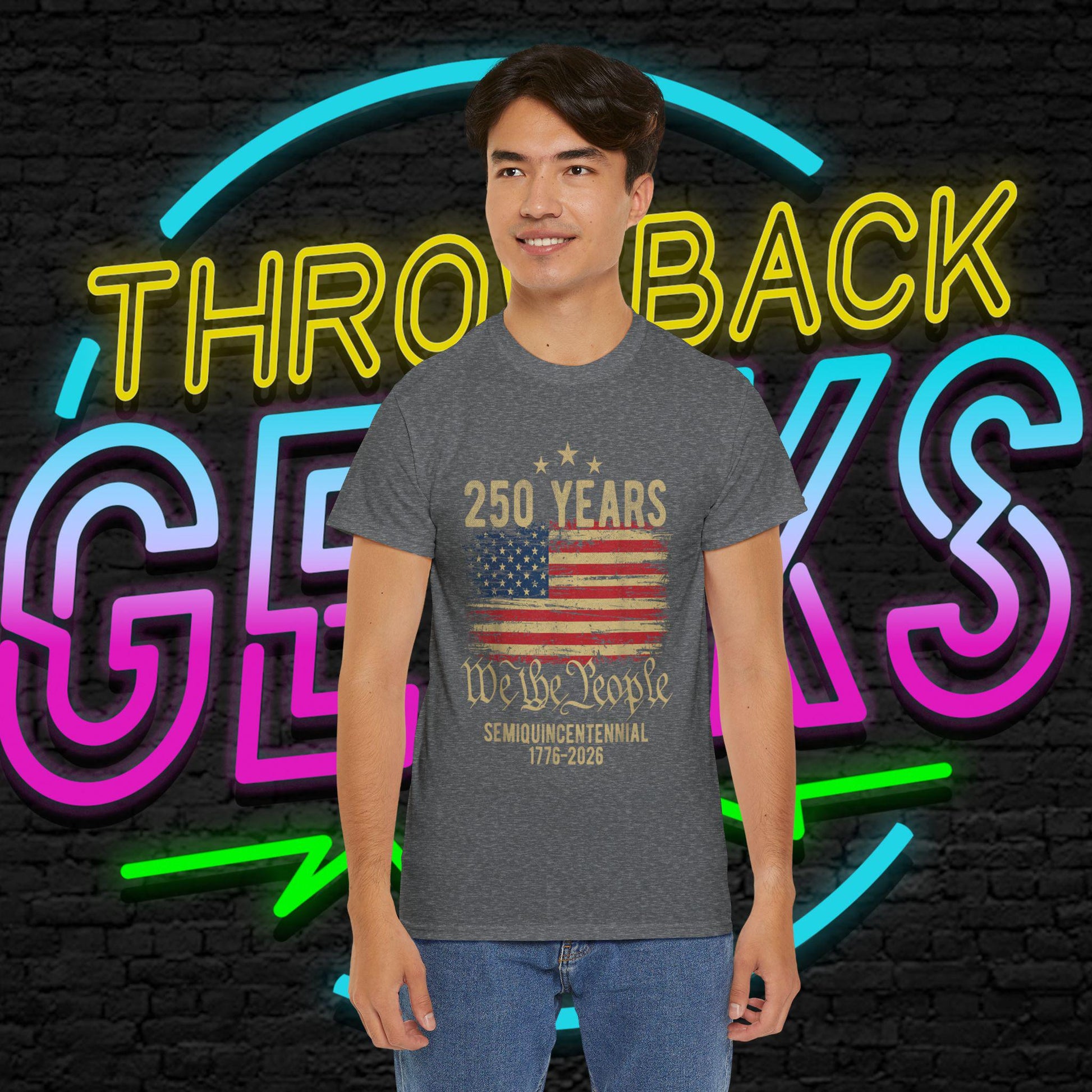 USA 250 Years Shirt | We The People Flag Tee | Semiquincentennial 1776 2026 | Patriotic Gift