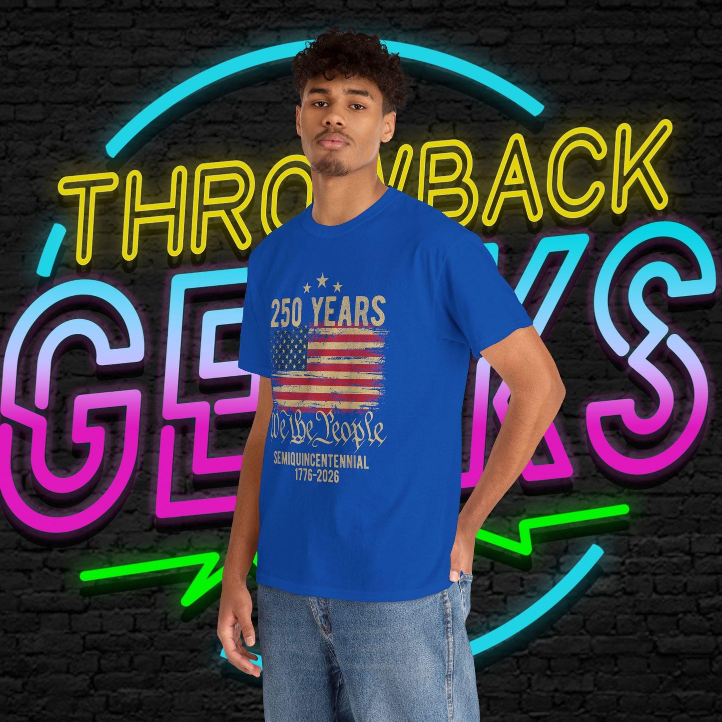 USA 250 Years Shirt | We The People Flag Tee | Semiquincentennial 1776 2026 | Patriotic Gift