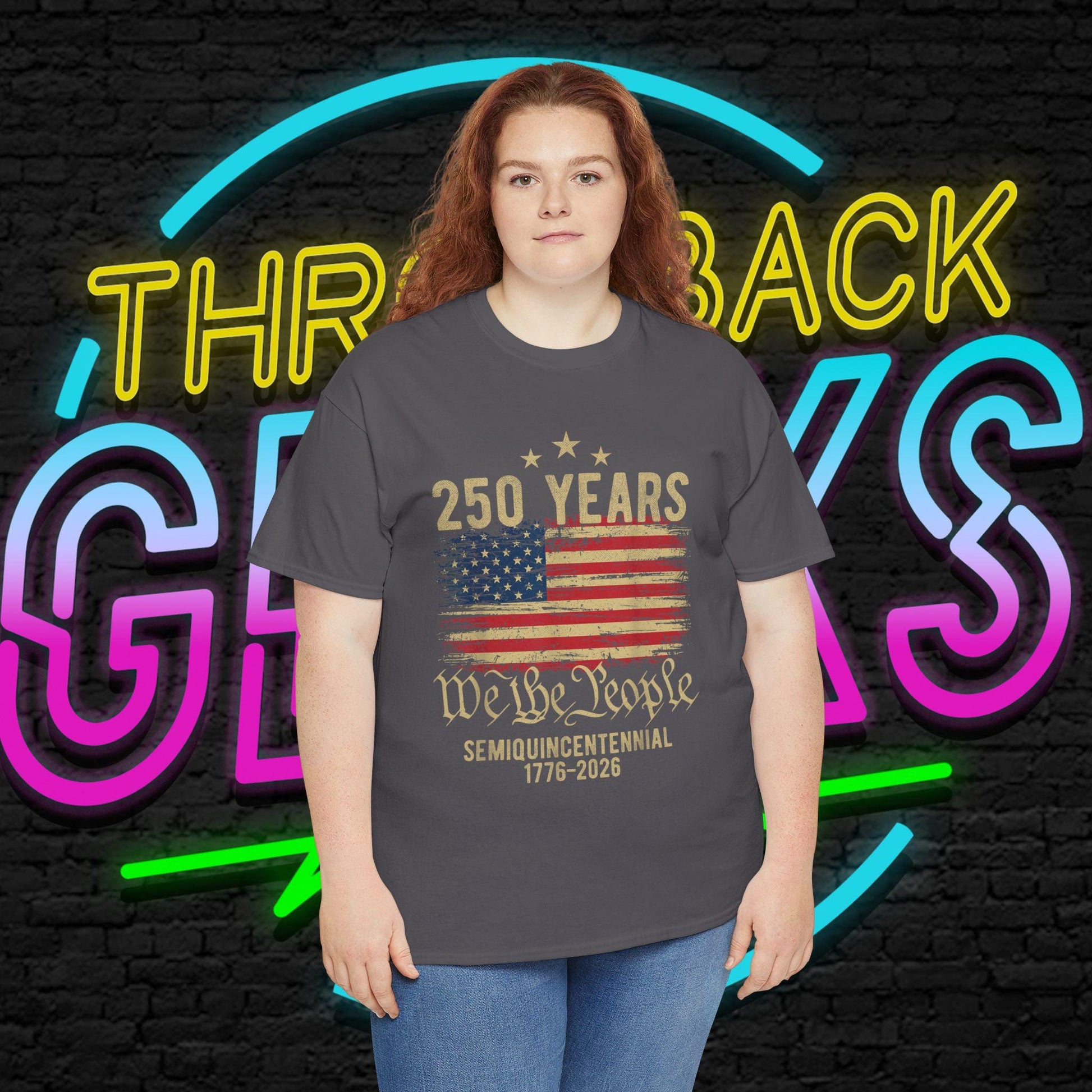 USA 250 Years Shirt | We The People Flag Tee | Semiquincentennial 1776 2026 | Patriotic Gift