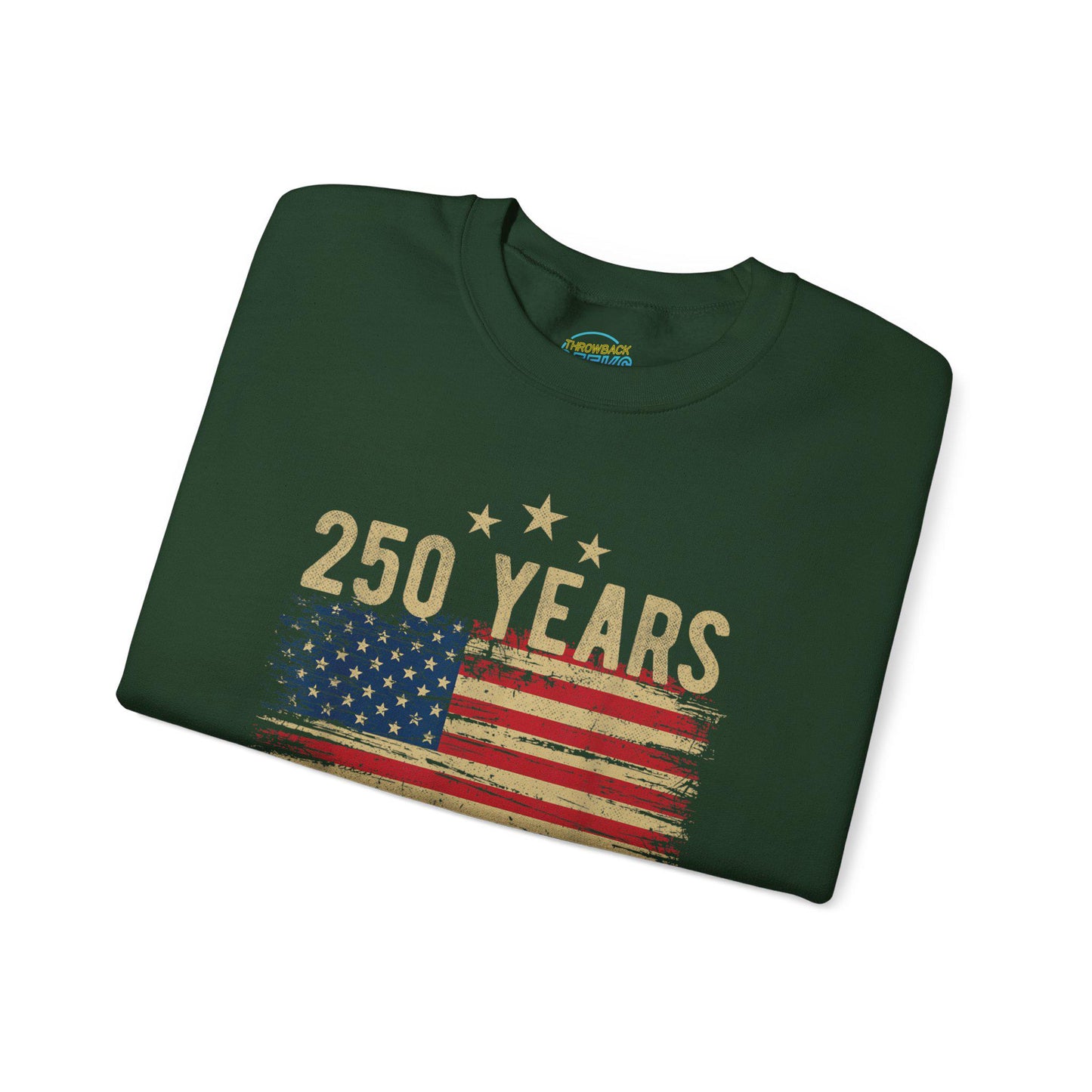 USA 250 Years Sweatshirt | We The People Flag Crewneck | Semiquincentennial 1776 2026 | Patriotic Gift