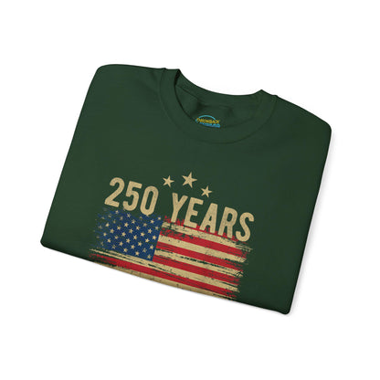 USA 250 Years Sweatshirt | We The People Flag Crewneck | Semiquincentennial 1776 2026 | Patriotic Gift