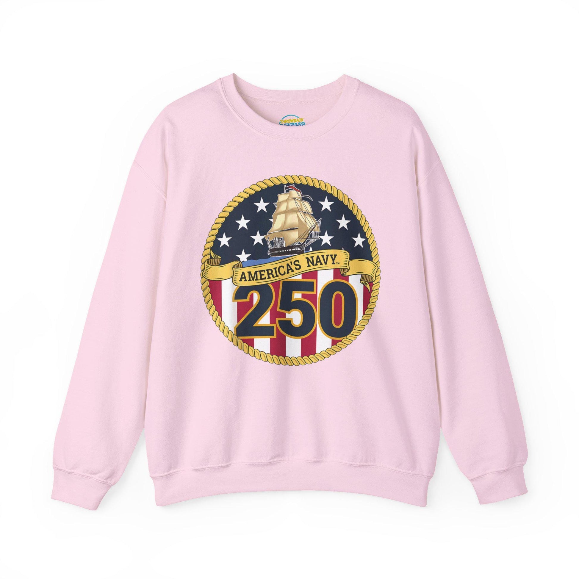 Americas Navy 250 Sweatshirt | Patriotic Crewneck | Navy Anniversary Pullover | Military Pride Gift