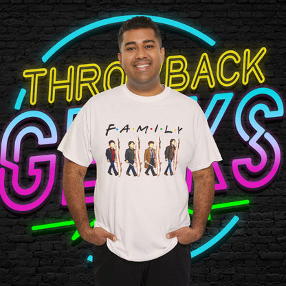 SPN Family Rift Travelers Shirt | Found Family Hunter Lineup Tee | Fan-Inspired TV Roadtrip Graphic | Gildan 5000 Unisex (Light Colors)