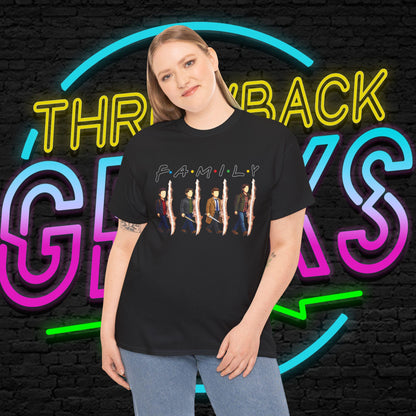 SPN Family Rift Travelers Shirt | Found Family Hunter Lineup Tee | Fan-Inspired Roadtrip Graphic | Gildan 5000 Unisex (Dark Colors)