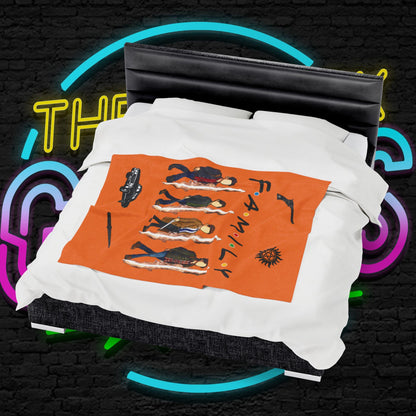 SPN Family Rift Travelers Blanket | Found Family Throw Blanket | Fan-Inspired TV Tribute | Crusta Blanket (30x40, 50x60, 60x80)