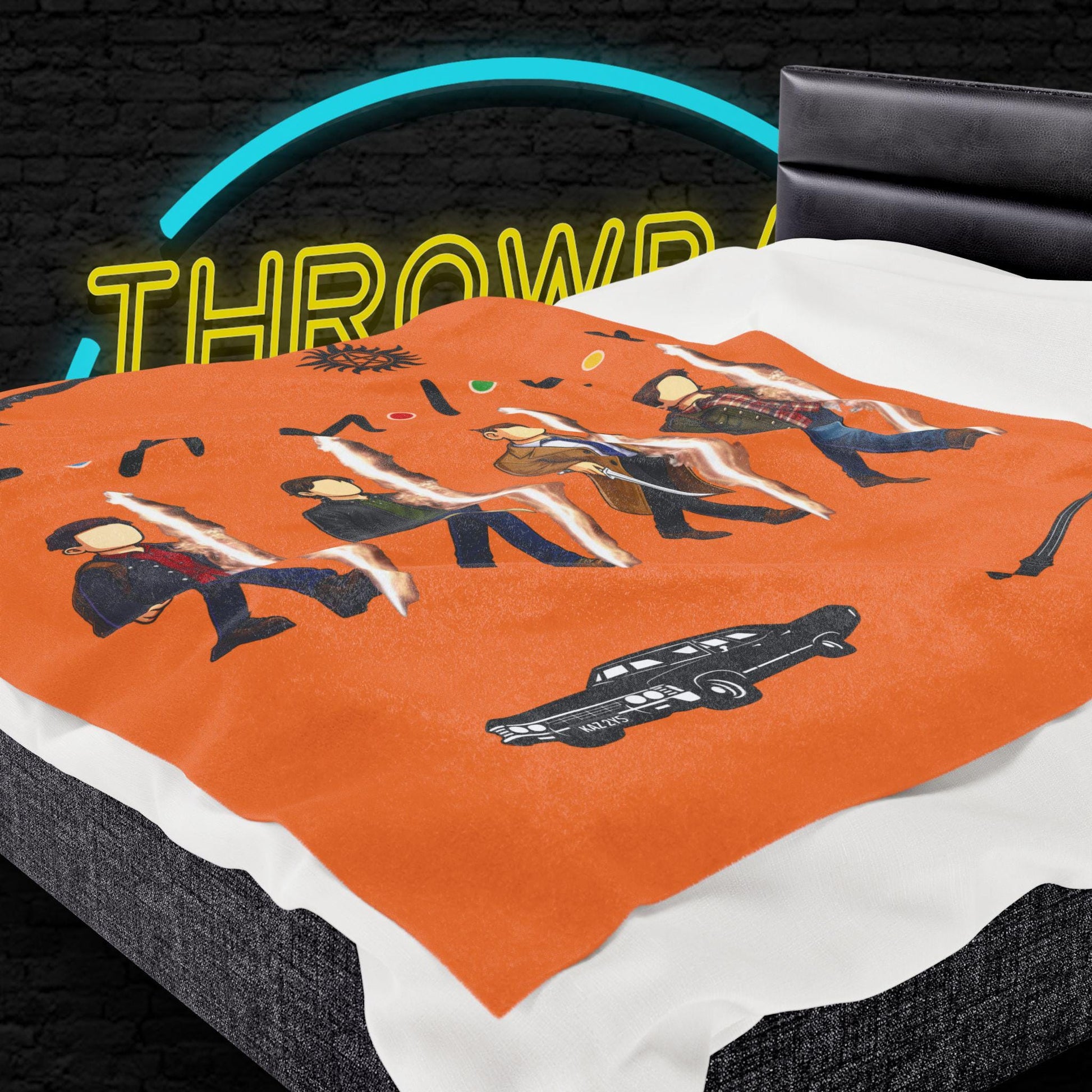 SPN Family Rift Travelers Blanket | Found Family Throw Blanket | Fan-Inspired TV Tribute | Crusta Blanket (30x40, 50x60, 60x80)