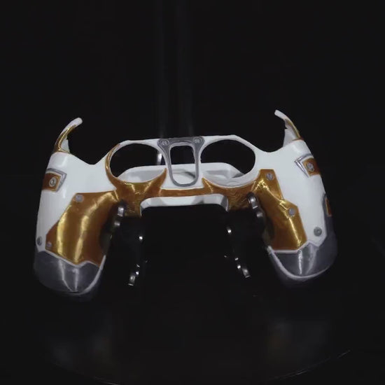 Mecha 3D Printed Controller Cover: Customizable Gaming Accessory